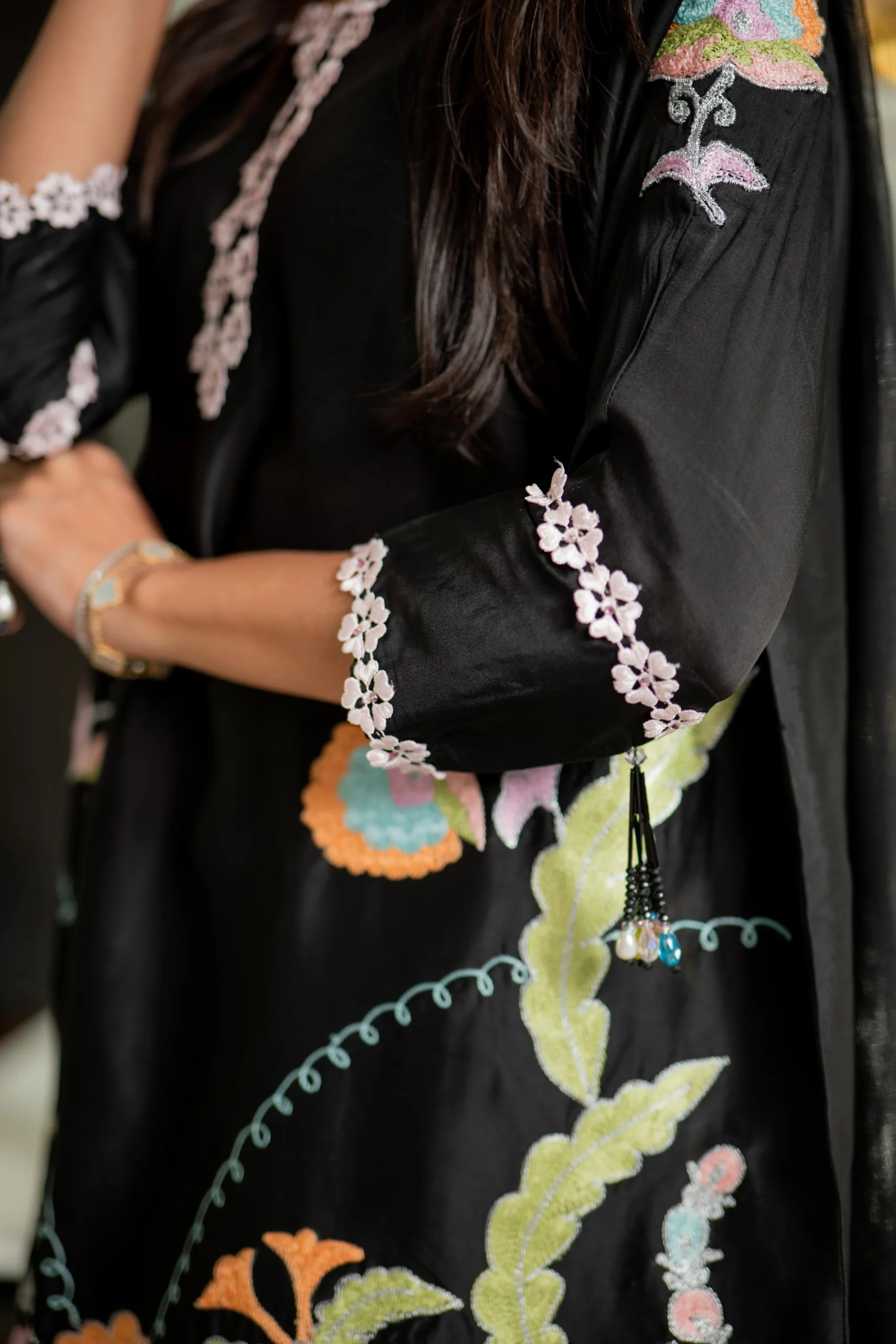 Black butter silk - Image 3